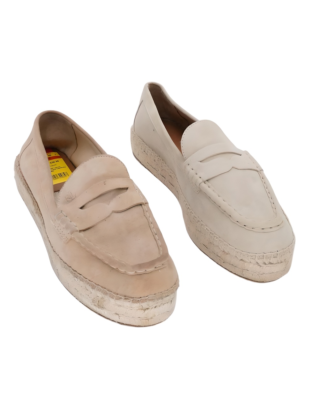 Lauren Ralph Lauren Luize Suede Espadrille Loafers Beige Size 9B